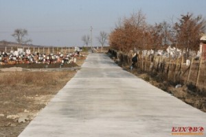 Изградиха се нови алеи в новата част на гробищен парк Елхово