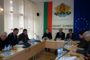 Обсъдиха плана за действие при усложнена зимна обстановка в областите на югоизточна България