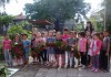 Снимки: Ден преди 24 май, децата от ЦДГ "Надежда" поднесоха венци пред портретите на Кирил и Методий
