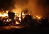 Пожар изпепели навес и 300 бали сено в село Попово