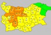Обявен е жълт код в област Ямбол и още 18 области заради бури и градушки