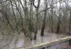 Снимки и видео: Нивото на река Тунджа край Елхово достигна 377 сантиметра. Министърът на отбраната бе в село Попово