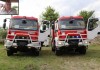 Снимки и видео: Два нови пожарни автомобила получиха огнеборците в Елхово