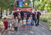 Снимки: Децата от ДГ Надежда-Елхово се срещнаха пожарникари от Елхово