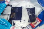 Митнически служители на МП Лесово откриха 75 кг контрабанден тютюн за наргиле в опаковки с прах за пране