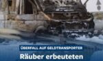 Маскирани с картечници откраднаха милиони от камион на германска магистрала