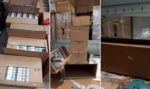 Митническите служители на МП Лесово откриха 600 000 къса контрабандни цигари в мебели