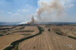 Стотици пожарникари, горски и военни четвърти ден се борят с огъня в община Болярово