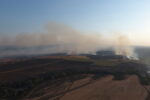 Спряно е разпространението на огъня между селата Гранитово и Мелница /снимки и видео/